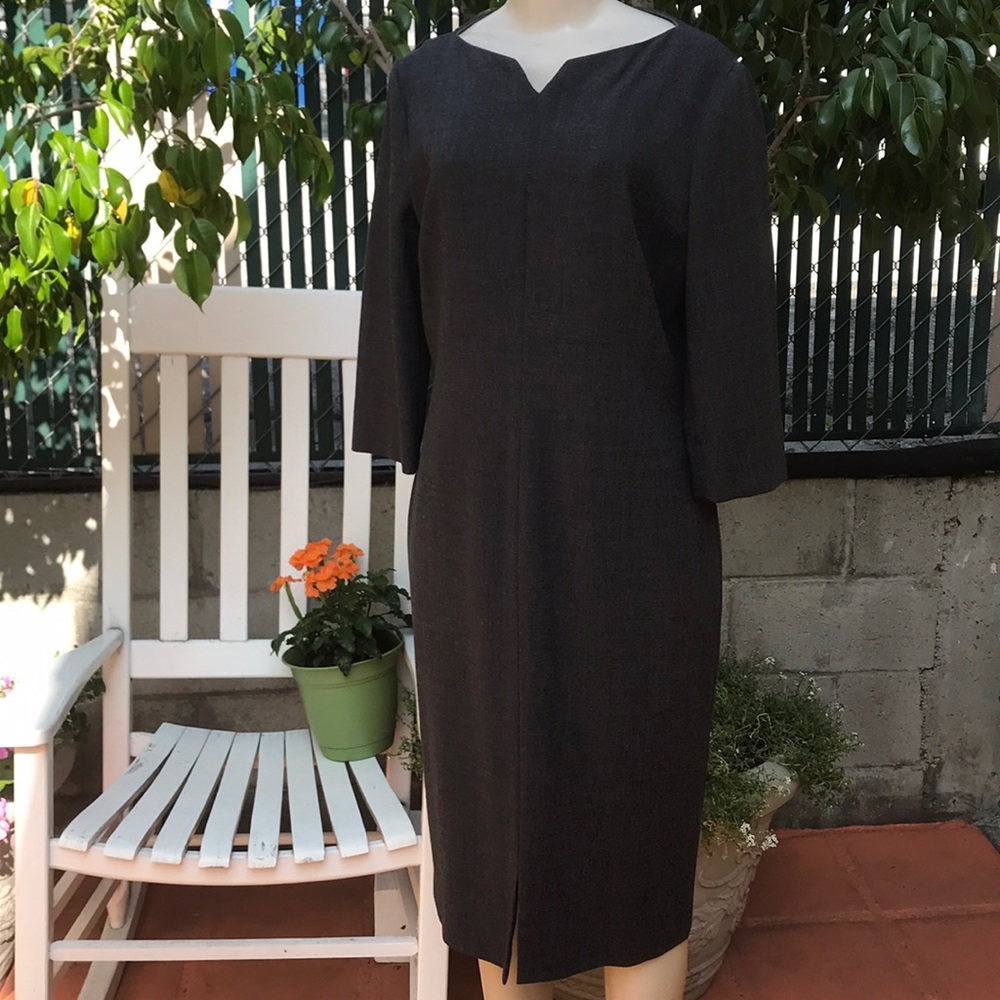 States Janet Howard grey dress